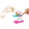 Barbie Dreamhouse Adventures Swim ‘n Dive Doll, 11.5-inch in Swimwear, with Diving Board and Puppy - 4 of 4