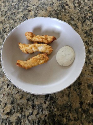  Salutem Vita - Just Bare Lightly Breaded Chicken Strips,  Frozen, 3 lbs - Pack of 2 : Grocery & Gourmet Food