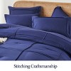 BAGOKIE All Season Comforter Set 5/7 Piece Microfiber Bed in a Bag - 3 of 4