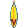 Old World Christmas Glass Blown Ornament for Christmas Tree, Surfboard - 2 of 4