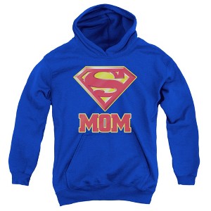 Boys’ Superman Super Mom Hooded Sweatshirt - 1 of 4