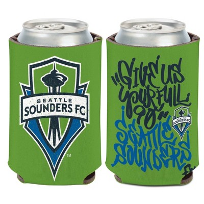 MLS Seattle Sounders Rally Cry Can Cooler