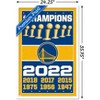 Trends International Nba Golden State Warriors - 2022 Commemorative Nba  Finals Team Logo Framed Wall Poster Prints : Target