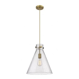 Newton Cone - 1 Light Pendant In Industrial Style-16.5 Inches Tall and 14 Inches Wide - 1 of 1