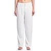 Casual Nights Women's Long Sleeve Floral Lace Trim Pajama Set - 4 of 4