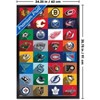 Trends International NHL League - Logos 25 Framed Wall Poster Prints - 3 of 4