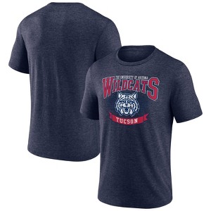NCAA Arizona Wildcats Men's Tri-Blend T-Shirt - 1 of 3