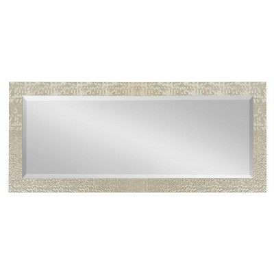 Gold Full Length Rectangular Bathroom Vanity Mirror