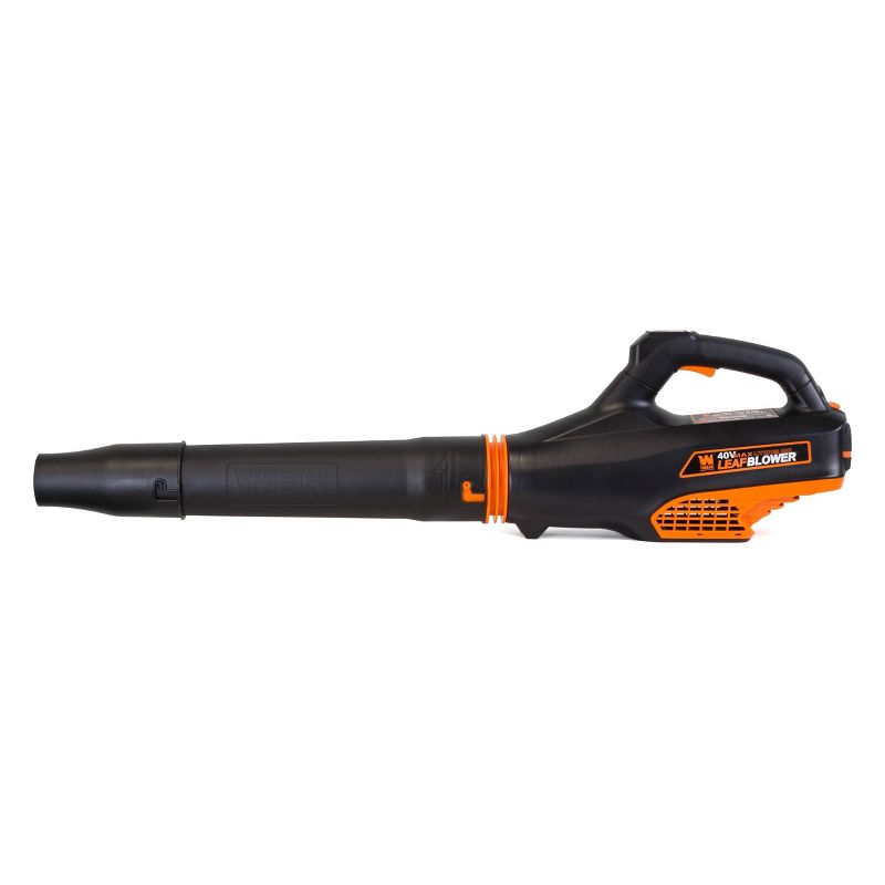 WEN 40410 40V Max Lithium-Ion 480 CFM Brushless Leaf Blower with 2Ah Battery &#38; Charger, 1 of 5