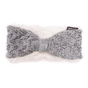 MUK LUKS Women's Butterfly Acrylic & Lurex Cable Headband - 1 of 3