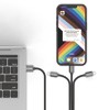 Emerald 6 Foot Lightning Cable Black Charger for iPhone - 4 of 4