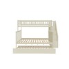 Twin Over Full Bunk Bed with Trundle and Safety Guardrail - 2 of 4