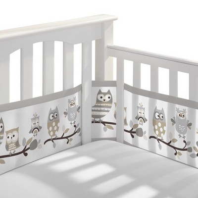 Are breathable mesh crib bumpers safer than regular crib bumpers