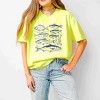 Simply Sage Market Vintage Fish Garment Dyed Tee - 2 of 4
