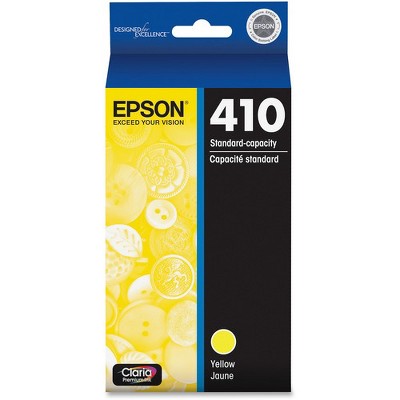 Epson Claria T410 Original Ink Cartridge - Inkjet - Standard Yield - Yellow - 1 Each