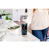 Elanze Designs L Monogram Herringbone Arrows Wrap-Around Design 20 Ounce Stainless Steel On-The-Go Coffee Mug, Thermal Travel Tumbler with Leak - 4 of 4