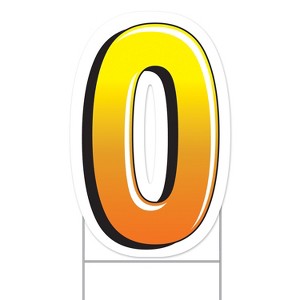 Beistle Plastic  0  Yard Sign, 18", (1/Pkg) Multicolored - 1 of 2