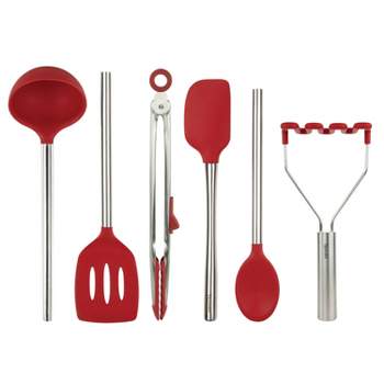Gourmet Edge - 6PC MARBLE SILICONE UTENSIL SET - #UT-4100 –  Womynhomeproducts