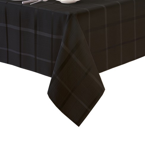 Featured products Elrene Elegance Plaid Napkins - Set of 4 Black, no iron  cloth napkins wrinkle free