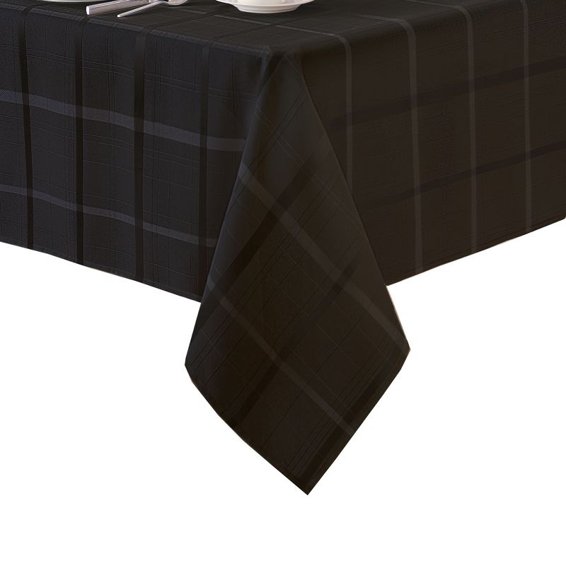 Elegance Plaid Stain Resistant Tablecloth - Elrene Home Fashions, 1 of 5