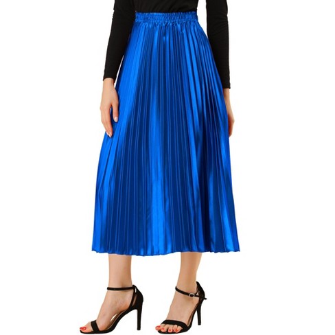 Royal blue outlet big skirt