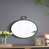 SEVOBAL Bathroom Vanity Mirrors Functional Framed Wall Mirror Brightening Expanding Space Durable Scratch-Resistant, Black, 24"*0.8"*27.5" - 2 of 4