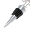 Unique Bargains Bottle Stoppers Lace Heart Zinc Alloy PTR 4.41"x1.50"x0.79" 1Pc - 3 of 3