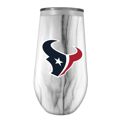 NFL Houston Texans Tall Stemless Marble Tumbler - 16oz