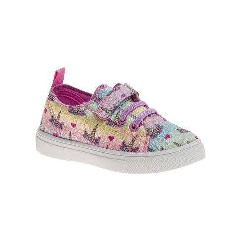 Nanette Lepore Toddler Girls Canvas Sneakers -multicolored, Size: 6 ...