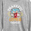 Boys' - Dr. Seuss - Thanksgiving Is A Family Thing Long Sleeve Graphic T-Shirt - 2 of 4