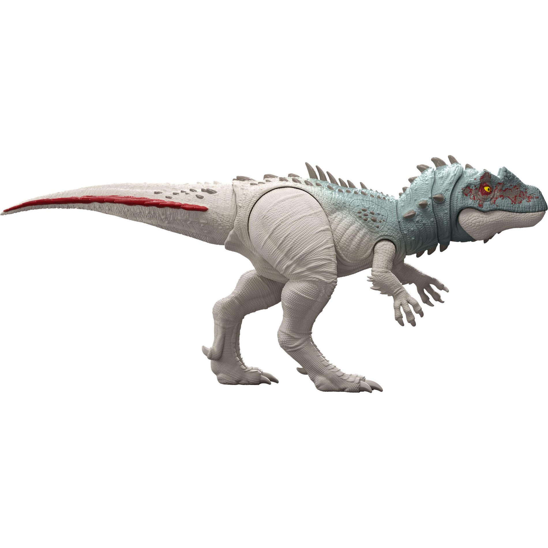 Jurassic World Gigantic Thrashers Torvosaurus Dinosaur Action Figure Toy, 2 Attacks & Evolve Feature Action Figures