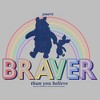 Men's Winnie the Pooh Braver Than You Believe T-Shirt - 2 of 4