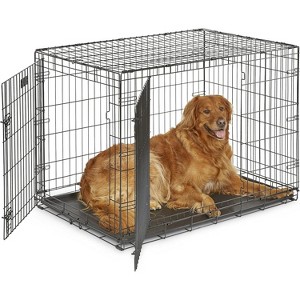 Garvee Portable Dog Crate with Slide Out Tray, Folding Small Pet Cage for Dog, Cat, Bunny, Ferret, Chinchilla, Cat, Rat - 1 of 4