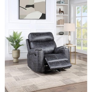 NicBex Recliner Chair Manual Recliner with 2 Cup Holders Lounge Chair Sofa Chair for Living Room, Reading Room, Bedroom - 1 of 4