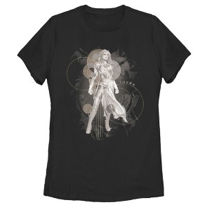 Women's Marvel Eternals Thena Circles T-Shirt - 1 of 4