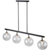Artcraft Lighting Aurelia 4 - Light Pendant in  Matte Black/Brass - 3 of 4