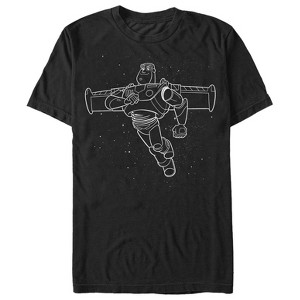 Men's Toy Story Buzz Lightyear Constellation T-Shirt - 1 of 4