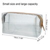 Unique Bargains Travel Toiletry Bag Makeup Bag Organizer Toiletry Organizer Travel Cosmetic Bag Waterproof PVC 1PC - 4 of 4