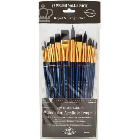 Royal Brush Set Di 3 Pennelli Sable: Qualità Professionale Per I Tuoi Progetti Artistici! - 2