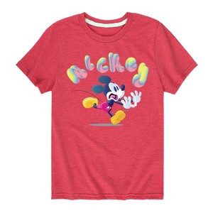 Boys' - Disney - Mickey Run Short Sleeve Graphic T-Shirt - 1 of 4