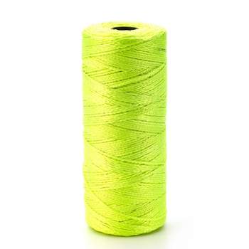 JAM Paper Kraft Twine 1/8 Inch x 54 Yards Lime Green Sold Individually  (267820978)