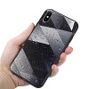 Reiko iPhone X/iPhone XS Design TPU Case with Shades of Oblique Stripes - 3 of 4