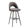 Inspire Q 29" Set of 2 Ragan Metal Swivel Barstools - 3 of 4