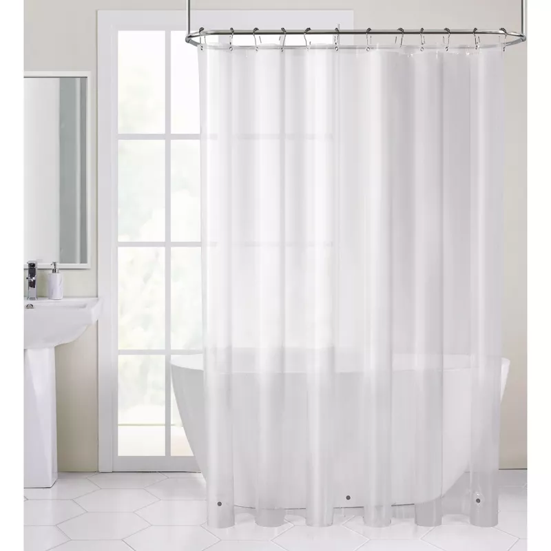 Peva Shower Curtain Liner Clear, Non Pvc Shower Curtain Liner
