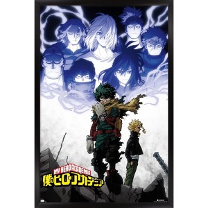 Trends International My Hero Academia: Season 6 - Key Art 2 Framed Wall Poster Prints - 1 of 4