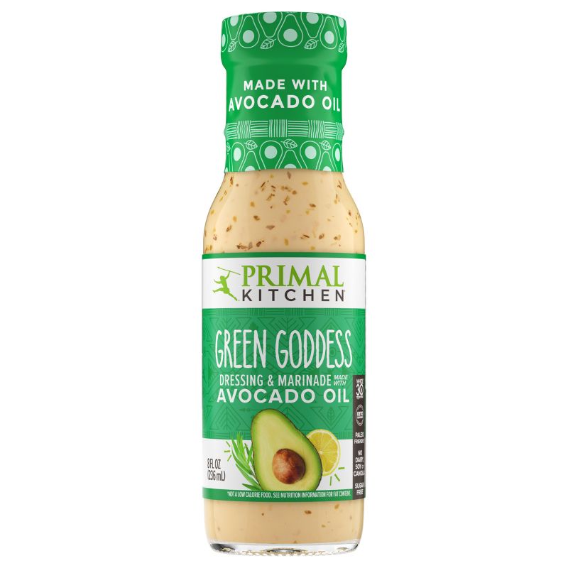 Primal Kitchen Dairy-Free Green Goddess Dressing with Avocado Oil - 8fl oz, 3 of 15