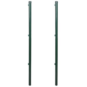 vidaXL Fence Posts 2 pcs 45.3" - 1 of 2