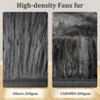 Fluffy Shaggy Rug: Tie-Dyed Furry Non-Shedding Plush Rug – Fuzzy Accent Carpet for Living Room, Bedroom | Soft Feet-Friendly Home Decor Floor Cover - 4 of 4