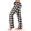 #followme Silky Fleece Printed Pajama Pants for Women - 2 of 3