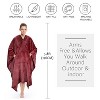 Tirrinia Blanket Comfy Plush Fleece Wearable Blanket for Adult Women Men Kids Throw Wrap Cover Indoors or Outdoors , 55''x 80'' - 2 of 4